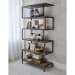 Kelmen - Etagere - Black / Woodtone