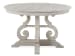 Bronwyn - 48" Round Dining Table With 2 Side Chairs, 2 Host Chairs And Buffet - Alabaster