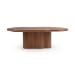 Alvaro - 94" Freeform Dining Table - Chestnut