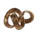 Trefoil Knot - Sculpture - Bronze / Gold