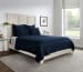 Bari - Velvet Euro Sham - Ocean Blue