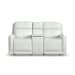 Alister - Power Gliding Loveseat With Console, Power Headrests & Lumbar - Porcelain