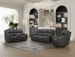Pierce - Power Recliner With Power Recline, Power Headrest, Power Lumbar Zero Gravity, Lumbar - Dark Gray