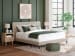 Cielden - Soft Gray - California King Upholstered Bed with Roll Slats