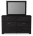 Belachime - Dresser, Mirror - Black