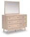 Arloster - Tan - Dresser And Mirror