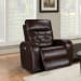 Claremont - Power Recliner With Power Recline, Power Headrest, Power Lumbar, Wireless Charger And Cupholder (Lay-Flat) - Dark Brown