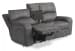 Nirvana Power Reclining Loveseat with Console & Power Headrests