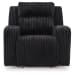 Forest Lake - Power Recliner With Adj Headrest - Black