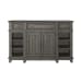 River Place - Breakfront Server - Medium Gray