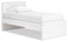 Onita - Twin Panel Platform Bed - White