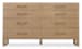 Banyon Bay - Eight Drawer Dresser - Light Brown