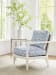 Barclay Butera Upholstery - Splashes Chair - White / Blue
