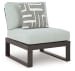Beachloft - Black / Gray - 6-Piece Outdoor Sectional