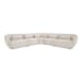 Amelia - Classic L-Shaped Modular Left Sectional - Warm White