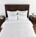 Reagan - Queen Duvet Collection - Ivory/White