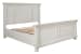 Robbinsdale - Antique White - King Panel Bed