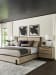 Zanzibar - Barcelona Upholstered Bed 6/6 King - Light Brown