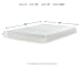 Chime - White - Queen Mattress - 8-inch