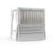 Newport - Resort King Daybed, No Welt - Cast Silver / White