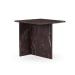 Bexly - Marble Square End Table - Red