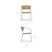 Zola - Outdoor Dining Chair (Set of 2) - Natural