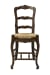 24" Ladderback Counter Stool - Dark Brown