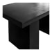 Aurelius - 2 Outdoor Concrete Dining Table - Black