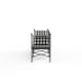 Provence - Garden Bench, With Self Welt - Canvas Flax / Black
