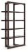 Breckington - Dark Brown - Bookcase