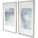 Undulating Oro - Abstract Prints (Set of 2) - Blue