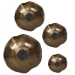 Lucky - Coins Wall Bowls (Set of 4) - Brass