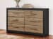 Vertani - Black - 7 Pc. - Dresser, Mirror, Chest, Full Panel Bed, 2 Nightstands