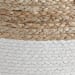 Sweed - Natural / White - Pouf - Round