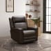 Tomas - Power Recliner With Power Recline And Power Headrest And Power Lumbar - Dark Brown