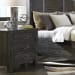 Abington - 3 Drawer Nightstand - Weathered Charcoal