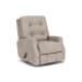 Devon - Fabric Swivel Gliding Recliner - Beige