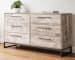 Neilsville - Whitewash - Six Drawer Dresser