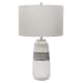Comanche - Crackle Table Lamp - White