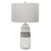 Comanche - Crackle Table Lamp - White