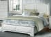 Hamilton/Franklin Panel Bed with Storage Footboard Snow White Full