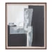 Composition - Framed Painting - Dark Gray