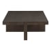 Folke - Rectangular Coffee Table - Dark Brown