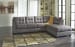 Maier - Charcoal - 3 Pc. - Left Arm Facing Sofa, Right Arm Facing Corner Chaise, Ottoman