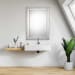 Featuring Grooved Texture Mirror - Metallic Silver
