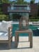 La Jolla - Rectangular End Table - Dark Brown