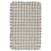Bradbury - 2' x 3' Wool Check Rug - Ivory/Black