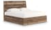 Chirason - King Panel Bed With Storage - Brown