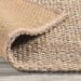 Santa Cruz - 1' x 1' Jute Rug - Natural