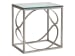 Metal Designs - Ellipse Rectangular End Table - Dark Gray
